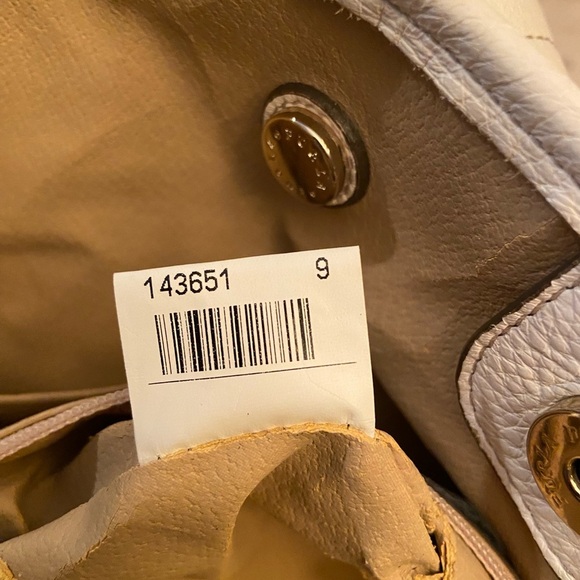 Furla Cream Perforated Tote Bag - Picture 6 of 16